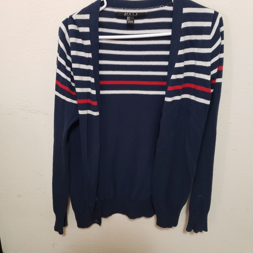 Navy Casual Cardigan